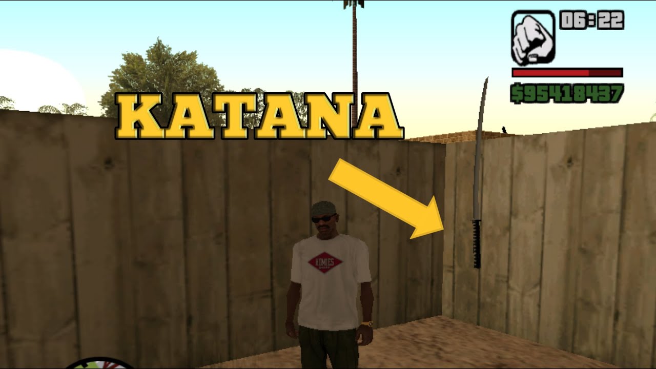GTA  San Andreas - KATANA LOCATION