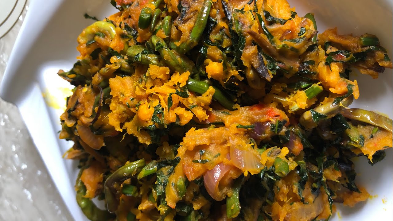 HOW TO COOK YAM AND AKIDI (BLACKBEAN) YouTube