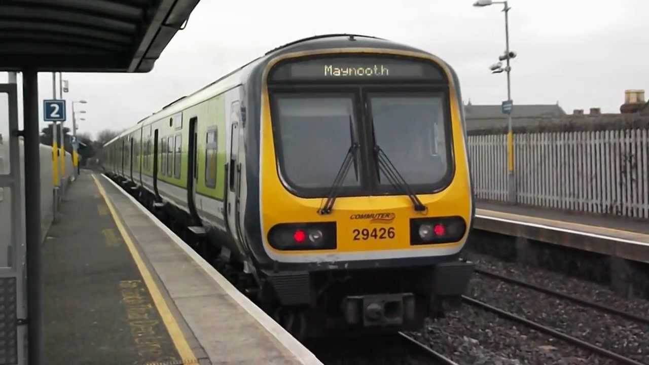 ICR 29000 DMU departs Drumcondra for Maynooth