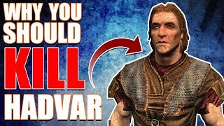 Why You Should Kill Hadvar? Hardest Decisions In Skyrim Elder Scrolls Lore