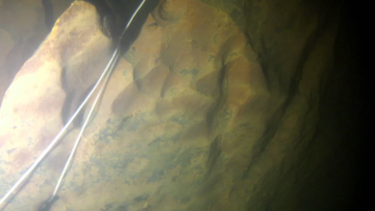 Plongée souterraine, l'émergence de Gouron, Daniel Germanier