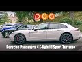 Porsche panamera 4 ehybrid sport turismo  1er essai 