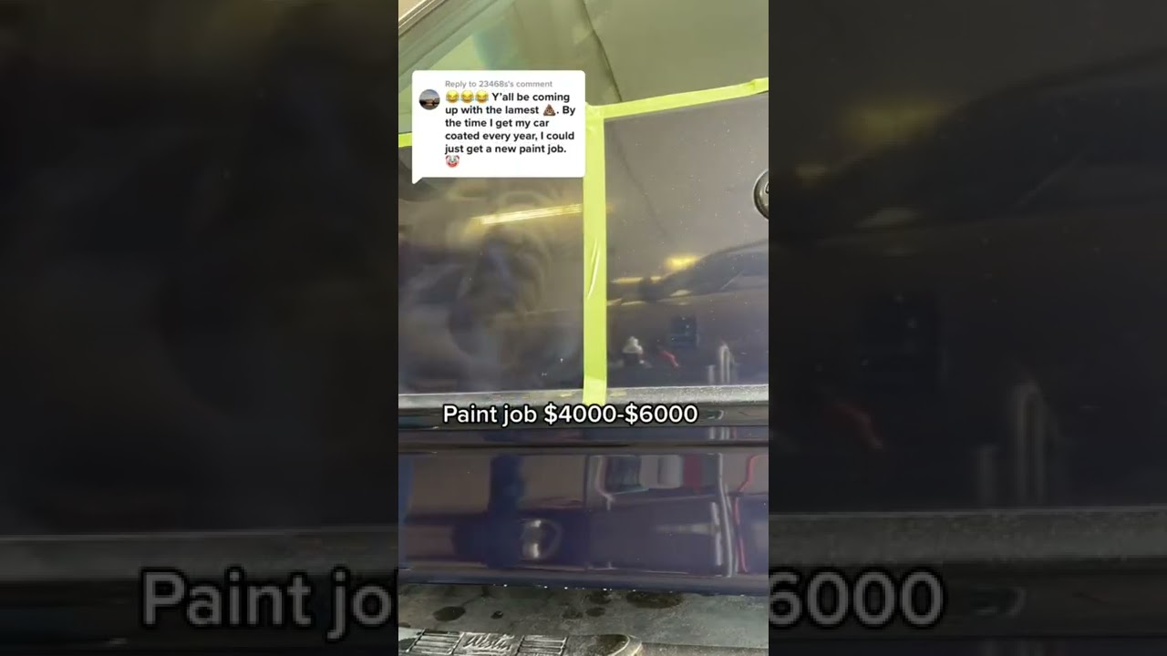 A ceramic coating cost vs paint job 