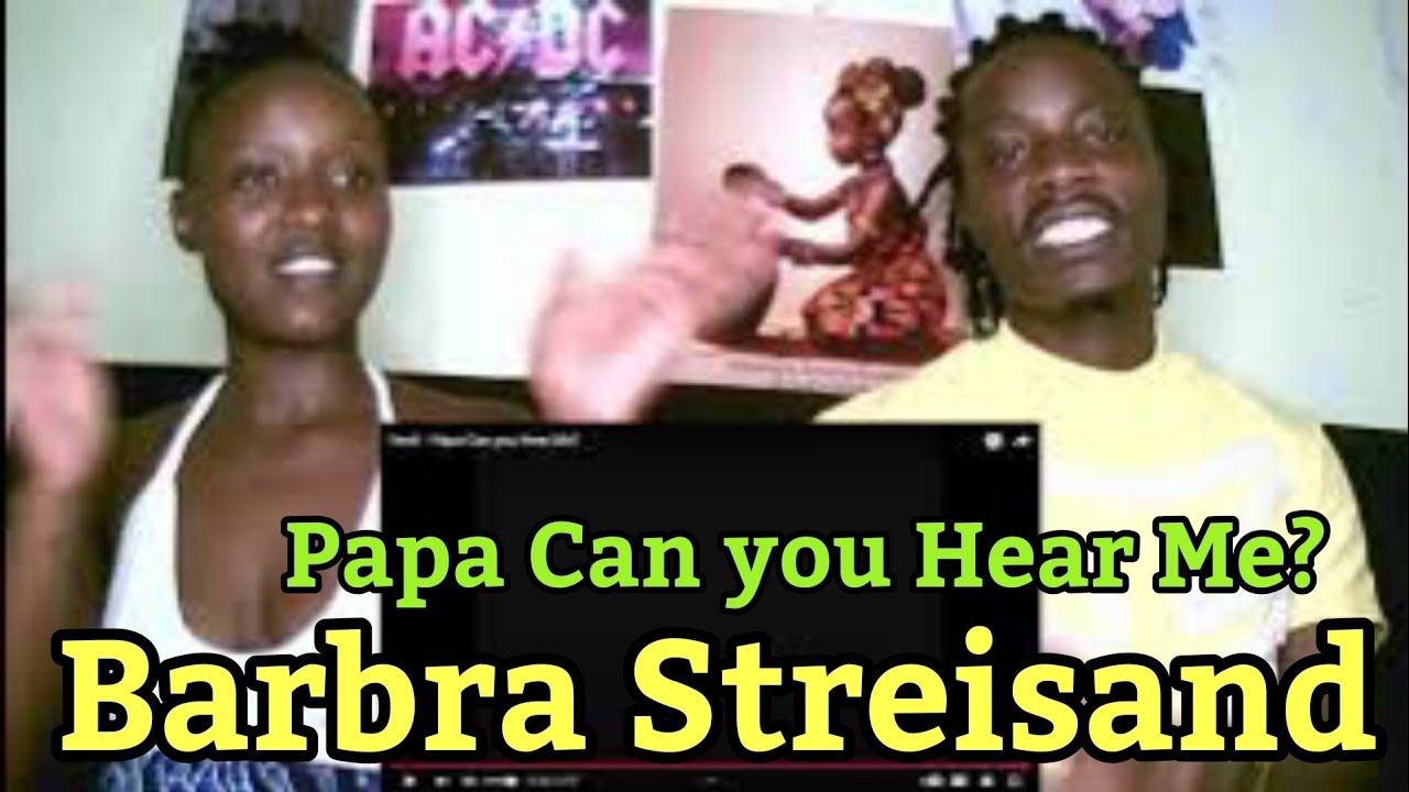 Barbra Streisand - Papa Can you Hear Me? - Yentl  | REACTION VIDEO