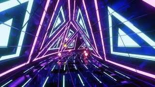 10 hour TV 4k Triangle Tunnel fast moving Metallic Color Relaxing abstract Video Background loop