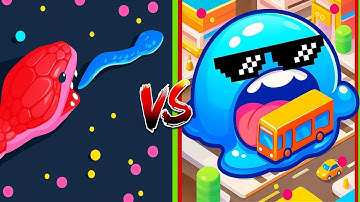 👑 Max Level Snake Clash IO vs Super Slime Black Hole | Unstoppable Power Showdown! ⚔️🔥