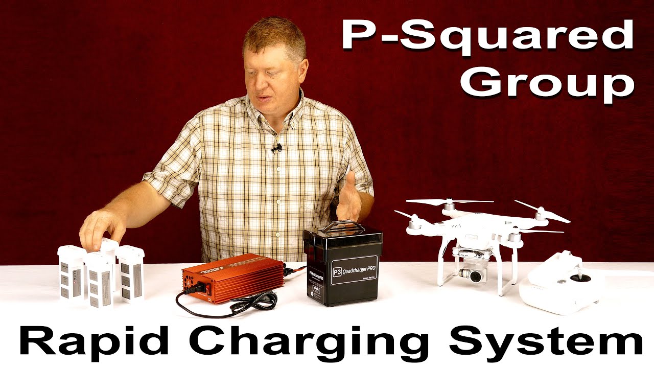 DJI Phantom 3 / Intelligent Rapid Battery Charging System /  Quadcharger PRO