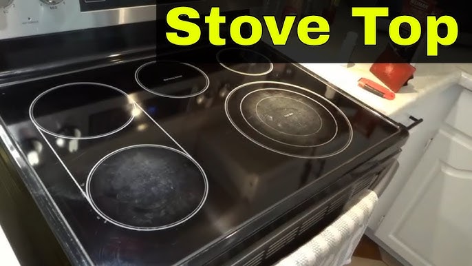 How to Clean a Glass Stove Top • Everyday Cheapskate