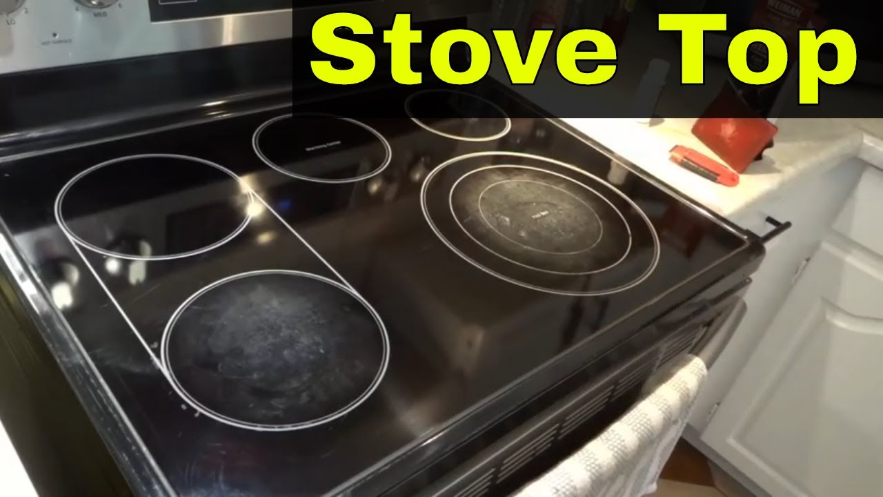 How to Clean a Glass-Top Stove