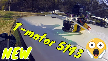 NEW T-motor 5143 Prop / REVIEW and Flight Test