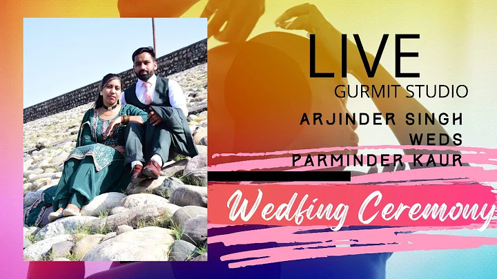 LIVE WEDDING CEREMONY ARJINDER WEDS PARMINDER BY GURMIT STUDIO, TANDA , 94175-84196