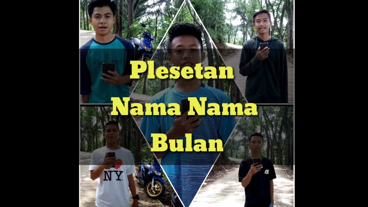 Plesetan Nama Nama Bulan Singkatan Nama Nama Bulan Youtube