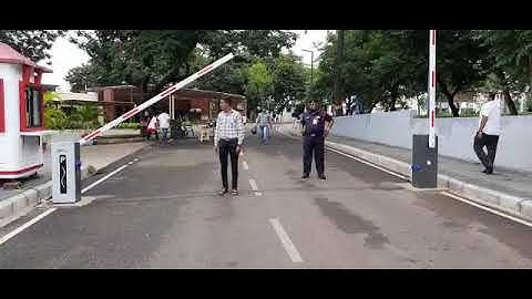 Obstacle avoiding Boom Barrier Installation