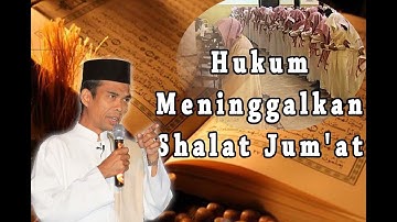 Hukum meninggalkan shalat Jum