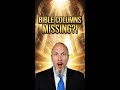 How Human Mistakes Altered Ancient Bible Copies
