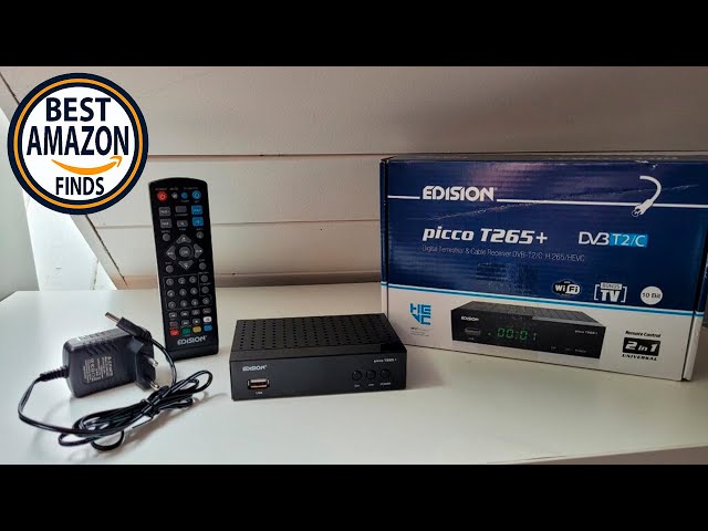 EDISION PICCO T265+ TV DECODER FULL REVIEW! THIS PRODUCT WILL MAKE YOUR  LIFE EASIER THAN EVER! 💪🏻 