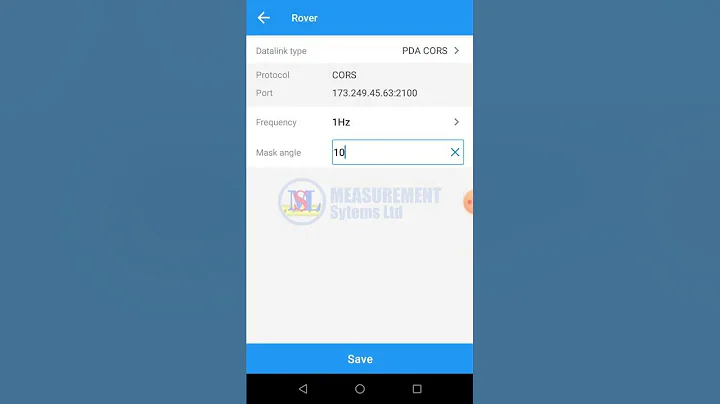 Comnav GNSS CORS Configuration via Phone internet Using Survey Master