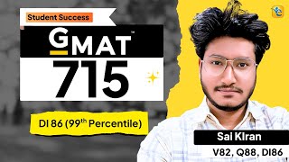 GMAT 715 | With 99th Percentile DI Score (DI86)