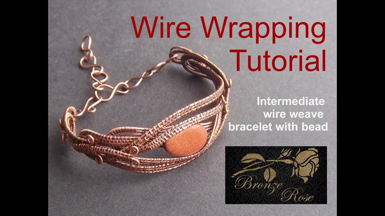 Braided wire bracelet - YouTube