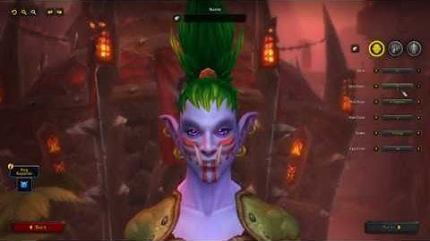 WoW Shadowlands Alpha Customizations - Night Elf, Tauren and Troll Female