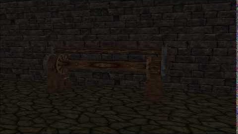 Draw bridge without chains animation