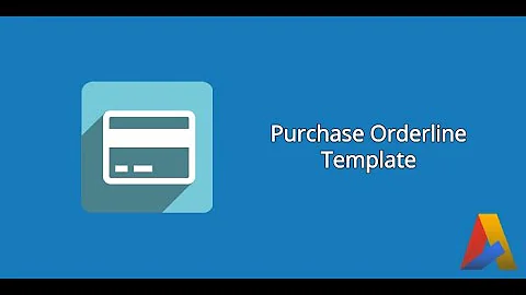 Purchase Order Line Template in Odoo v13