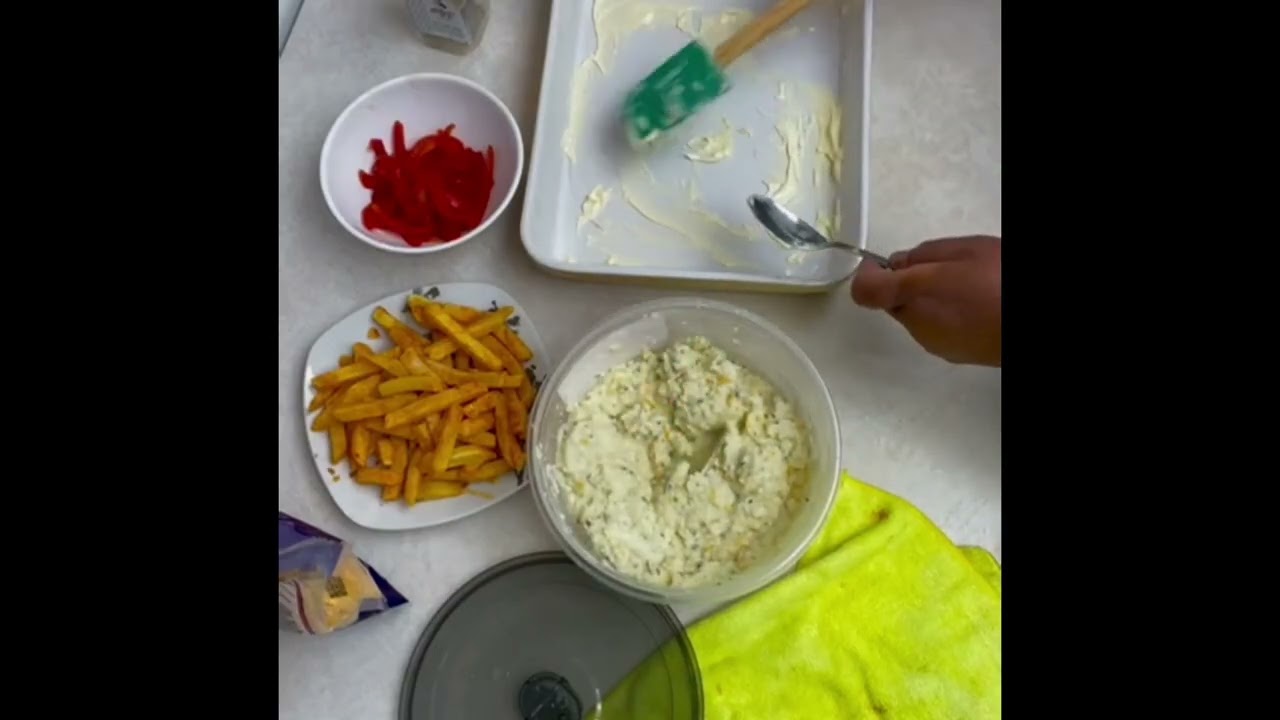 الدجاج بالخضار فالفرن 