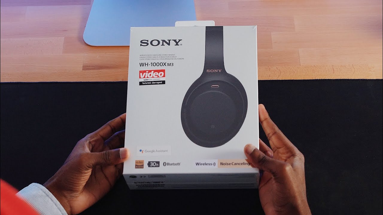 Sony 1000x M3 Unboxing und Ersteindruck 