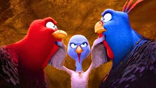 ديك رومي الكل بيتريق عليه بيسافر بزمن عشان ينقذ كل الرومي من البشر | ملخص فيلم Free Birds