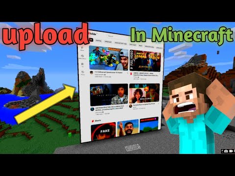 This video is uploaded in Minecraft..... - YouTube