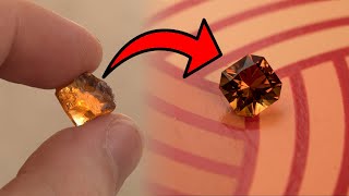 How to craft a gemstone  Citrine