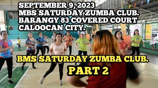 SEPTEMBER 9, 2023.MBS SATURDAY ZUMBA CLUB.