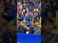 กองเชียร์ 🇲🇾 อย่างเอา 🐯 The Malaysian crowd never lets up bringing pressure on every single match