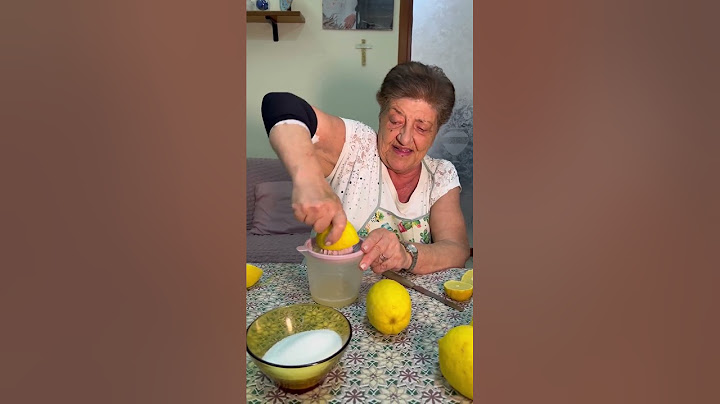 Aunt Teresa's Homemade Lemon Granita