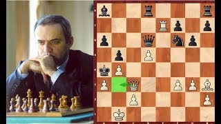 Kasparov’s DoubleRook Sacrifice vs Topalov (Must Watch!)