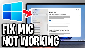 How To Fix Microphone Not Working On Windows 11 - Full Guide