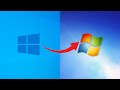 Transforming windows 10 to windows 7 with a single command
