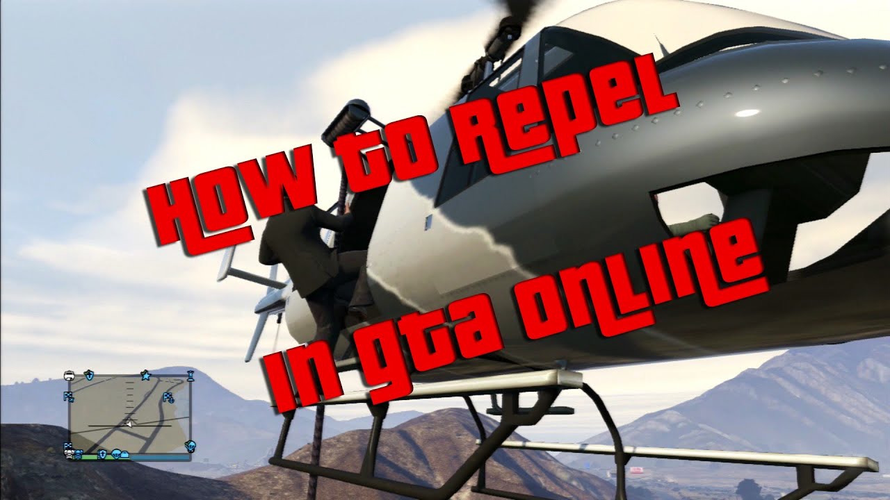 GTA V How to rappel in gta online YouTube