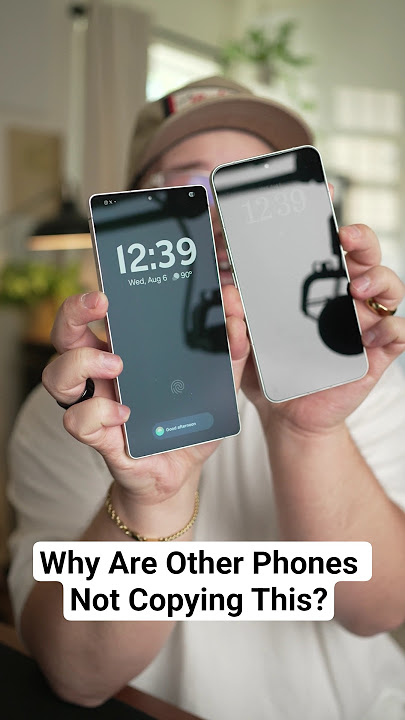 Why Are Other Phones Not Copying This?