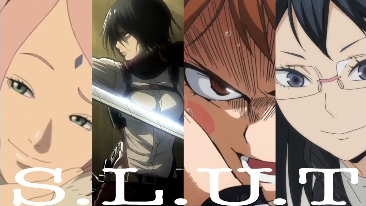 Multifandom/ Multifemale - S.L.U.T [AMV] - YouTube