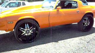 BET IT UP KUSTOMS   81 CAMARO ON 28'S