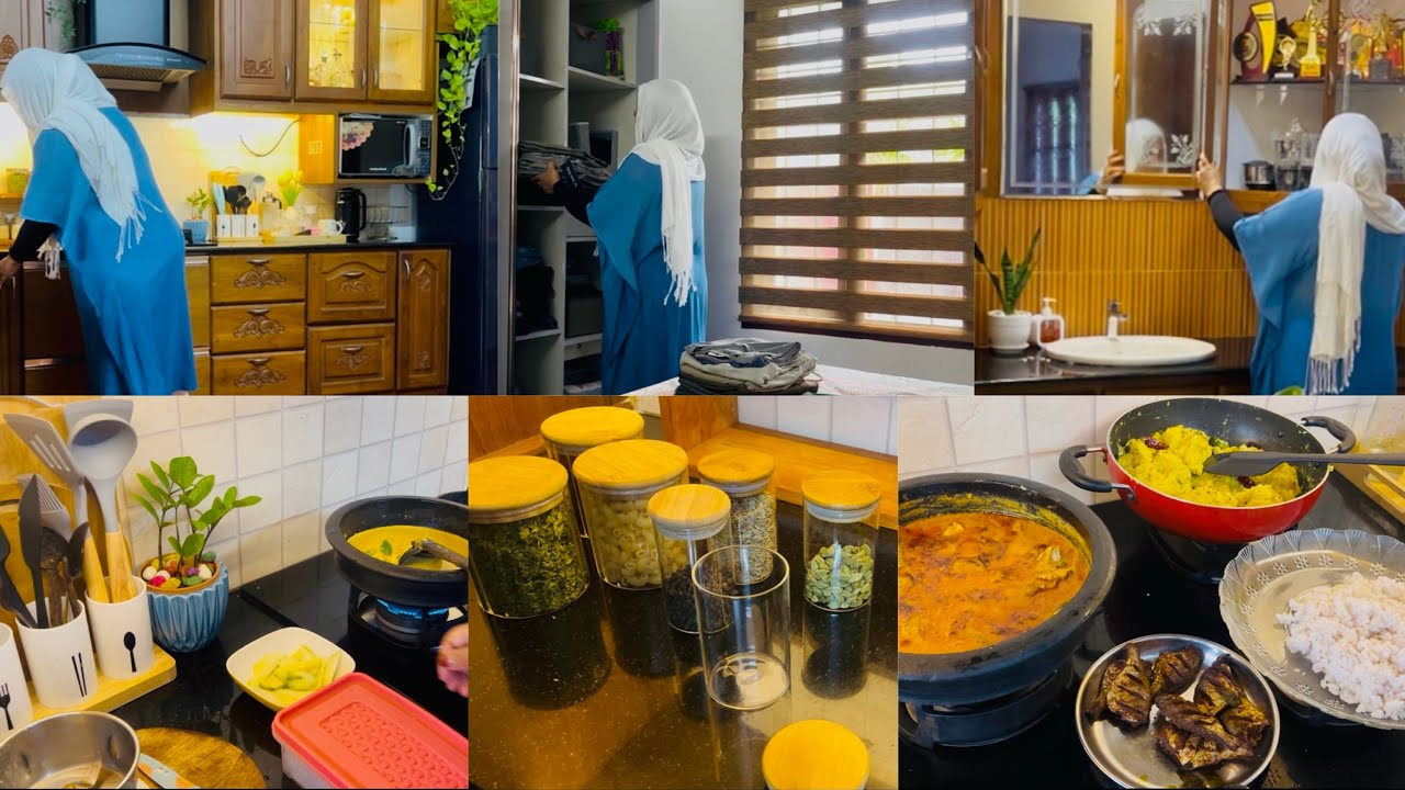 Cleaning & Organizing Home| Small kitchen  Cleaning& Organization#naadanlunch#cleaningmotivation