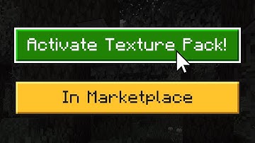 Activate / Deactivate Texture Pack ▪ Minecraft Tutorial