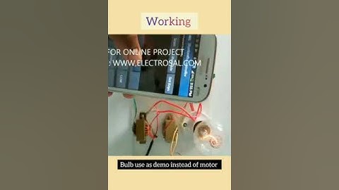 SPEED CONTROL OF INDUCTION MOTOR USING ANDROID