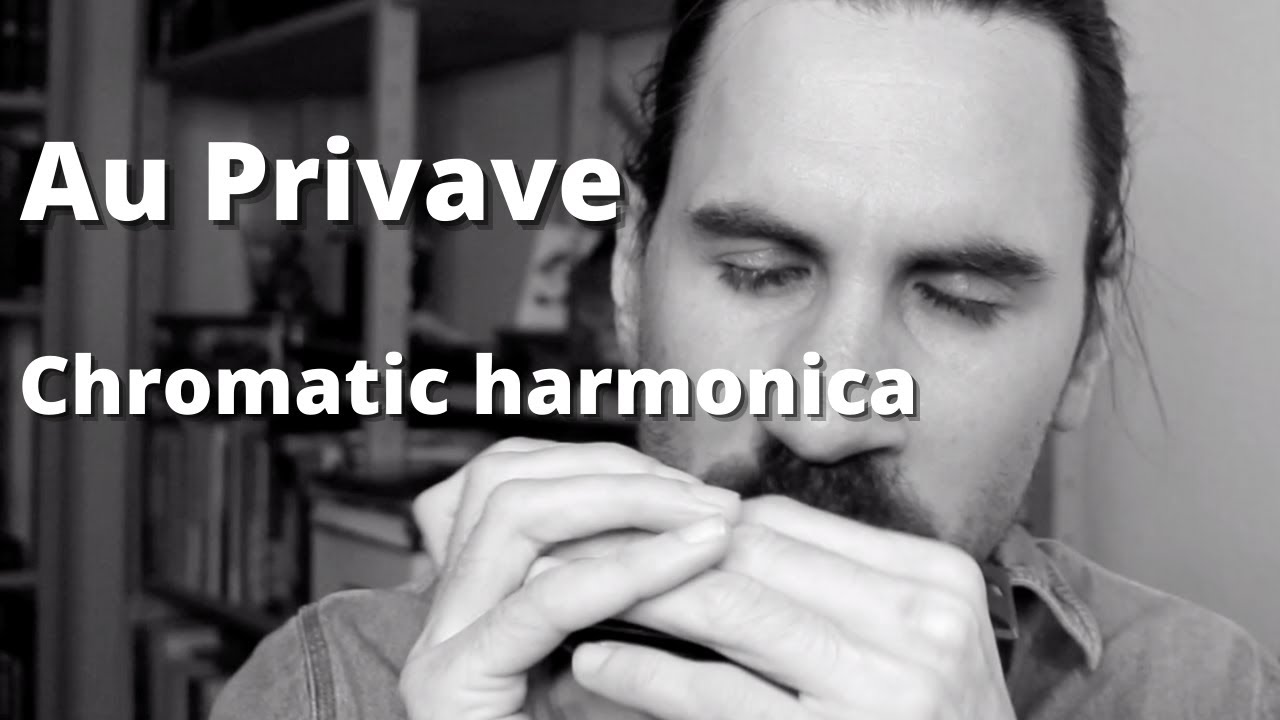 Jazz chromatic harmonica Behind the scenes + solo version of Au Privave YouTube