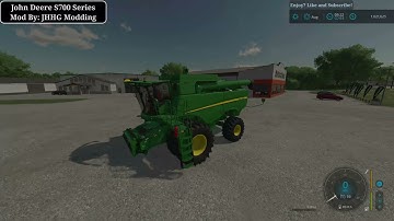 John Deere S700 Series | Mod | Sound and Looks | Farming Simulator 22