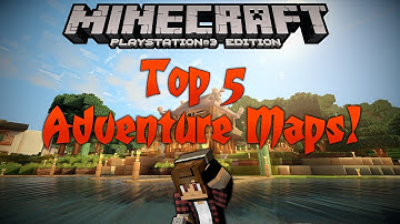 Minecraft PS3: Top 5 Adventure & Puzzle Maps! (PS3,PS4,Vita)