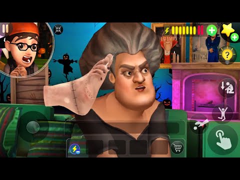 Scary Teacher 3D The Funniest Halloween Prank on Miss T Special Chapter Gameplay