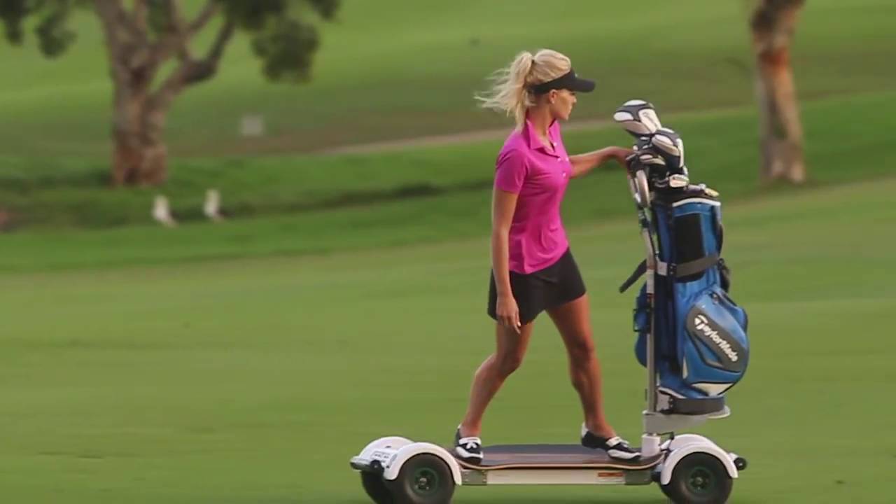 Meet The Golf Board A Way To "Surf" Around The Golf Course YouTube