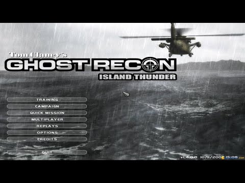 Ghost Recon: Island Thunder gameplay (PC Game, 2002)